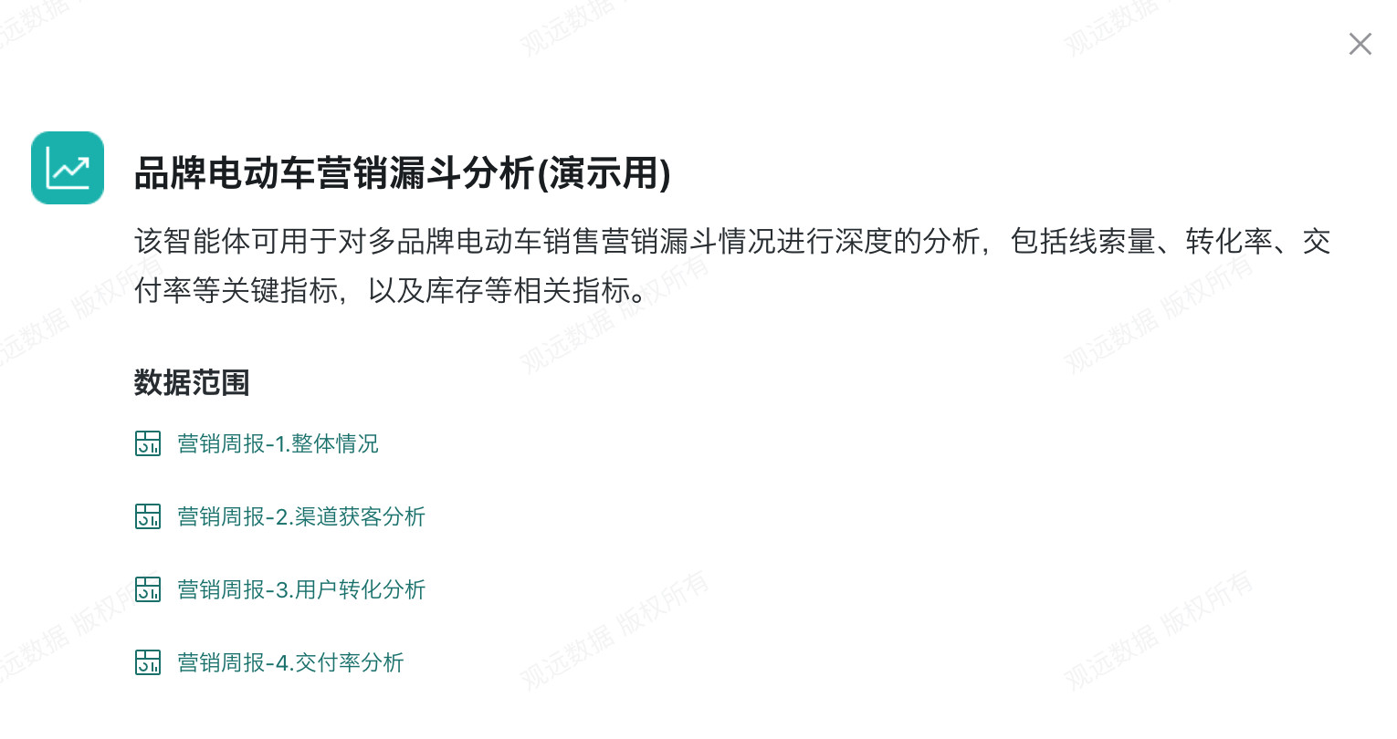 智能体详情